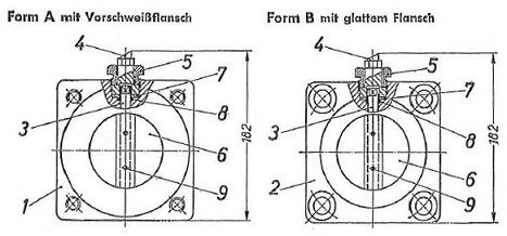 DIN 42560 valve